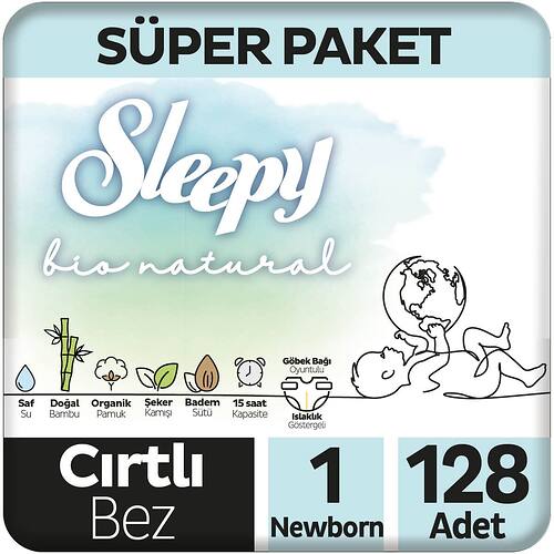 0189132_sleepy-bio-natural-super-paket-bebek-bezi-1-numara-yenidogan-128-adet
