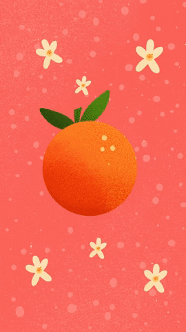 Orange Juice Love GIF by Guided by Light Art